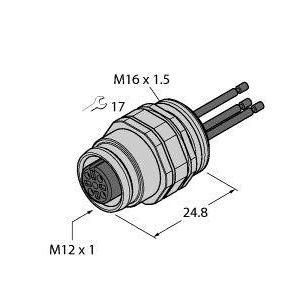 Turck - Zubehör/Ersatzteile für Positionsschalter Flanschkupplung EC-FKD4.5-0,5/16 − 1 Stück