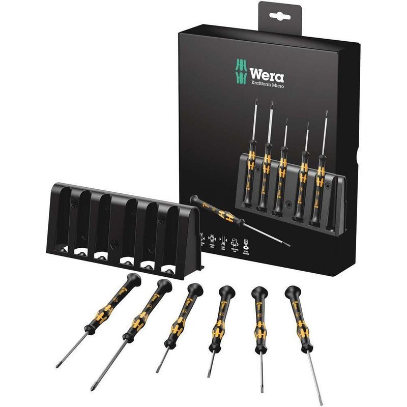 Wera - Werkzeugset Micro-Schraubendrehersatz 030170 6-tlg