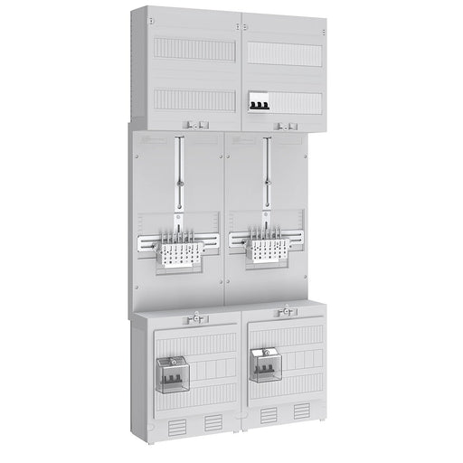 ABN - Zählerfeld Zählerplatz Z27520PVL 2Z SHS 40A1PV LS 40A