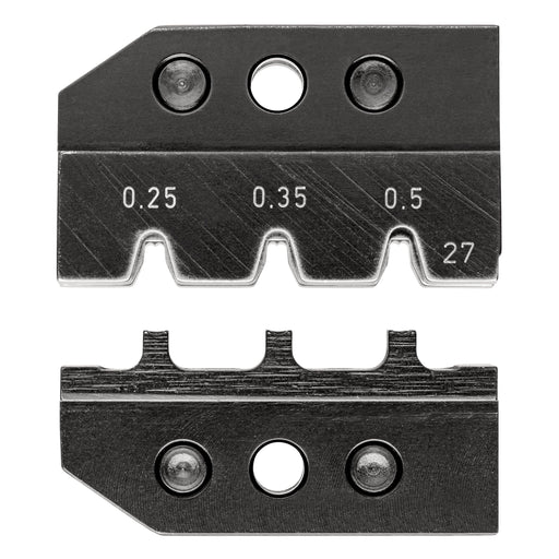 Knipex - Einsatz für Presswerkzeug Kabelschuhe/Verbinder, Aderendhülsen, Schirmanschluss Crimpeinsatz 97 49 27 für MQS-Stecker