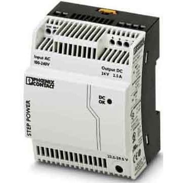 Phoenix Contact - Gleichstromversorgung Stromversorgung STEP-PS/1AC/24DC/2.5 Ausg. 24VDC/2.5A − 1 Stück