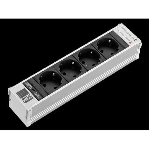 Rittal - Mehrfachsteckdose Einsteckmodul DK 7856.090 4xSchutzk.(D) − 1 Stück