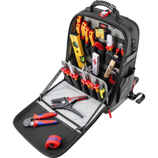 Knipex-Werk - Werkzeugset Werkzeugrucksack 00 21 50 E Modul X18 - Elektro − 1 Stück by Knipex-Werk
