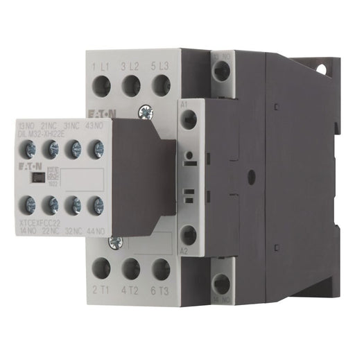 Eaton - Leistungsschütz zum Schalten von Wechselstrom Leistungsschütz DILM32-22(RDC24) 15kW/400V,DC