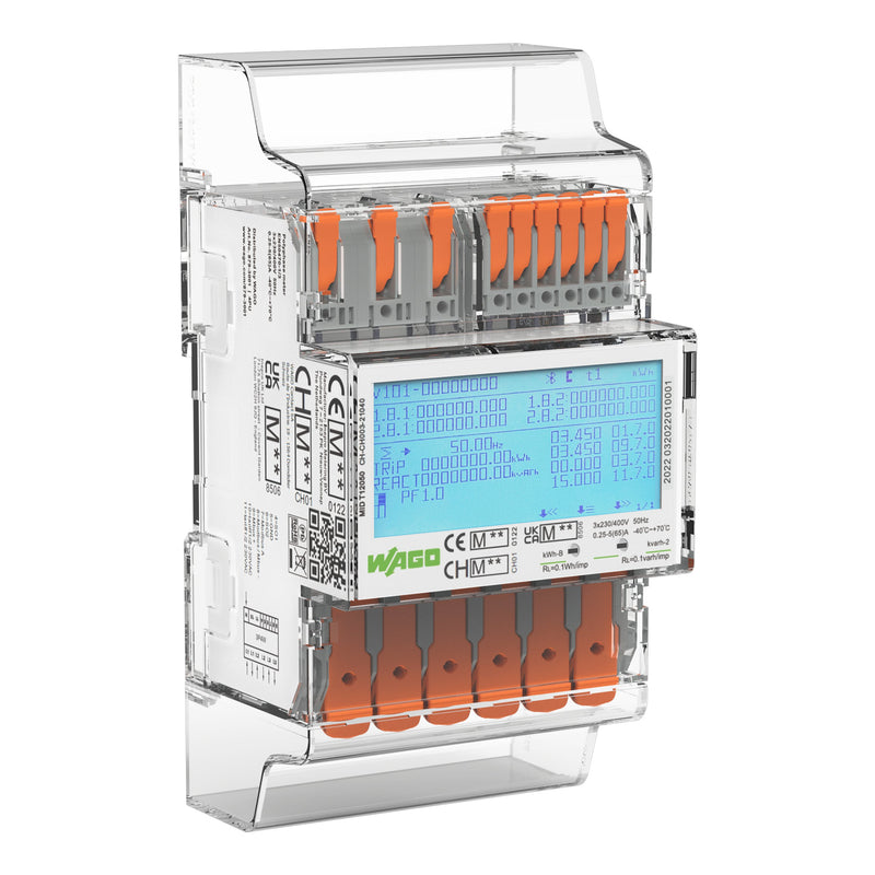 WAGO - Bussystem-Energiemanagement Energiezähler MID 879-3001 Direktanschluss,65A