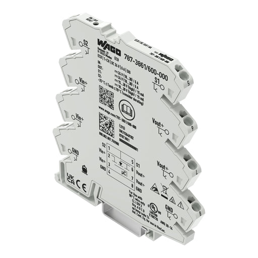 WAGO - Stromüberwachungsgerät Elektron. Schutzschalter 787-3861/600-000 1-kanalig, DC 24 V