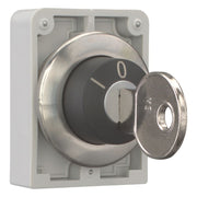 Eaton - Frontelement für Wahlschalter Schlüsseltaste Flat Front M30I-FWRS3-MS3 rastend 3 Stellungen