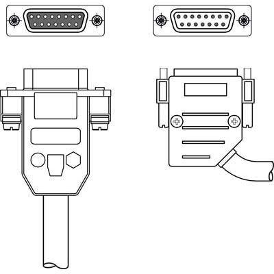 Leuze - Konfektioniertes Sensor-Aktor-Kabel Verbindungsleitung KB 031-7000-01