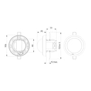 BEG Brück Electronic - Bussystem-Bewegungsmelder Präsenzmelder PD4N-M-DACO1C DALI-2 DALI