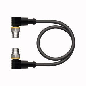 Turck - Rundsteckverbinder, feldkonfektionierbar (Industriesteckverbinder) PUR-Kabelmantel WSC-WSC5701-2M Thin