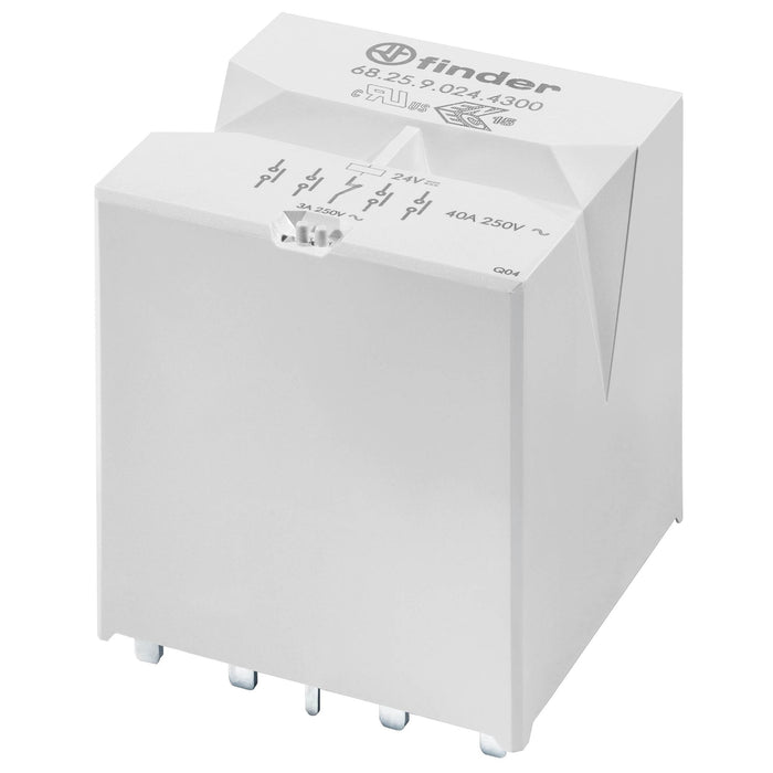 Finder - Schaltrelais Printrelais 68.25.9.024.4300 4S+1Ö  − 10 Stück
