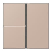 Jung - Abdeckung/Bedienelement für Installationsschalterprogramme Tastensatz 3fach LC 403 TSA 240 ombre brulee claire