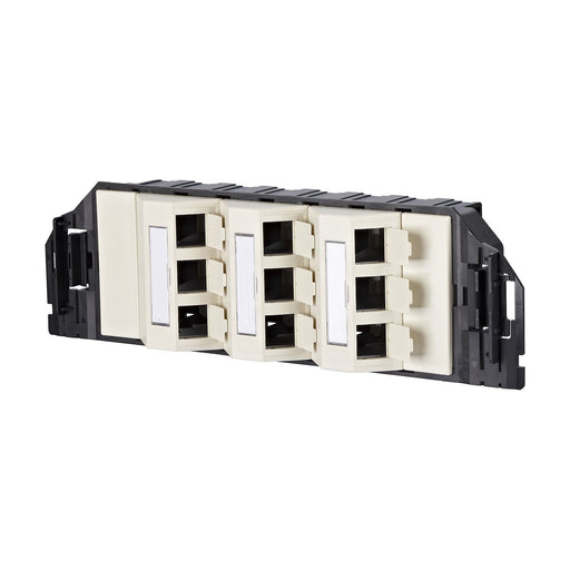 Metz Connect - Kommunikationsanschlussdose Kupfer Subway-Unterflureinheit 130B20S60901-E 9Port GB3 pws leer