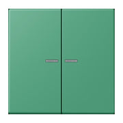 Jung - Abdeckung/Bedienelement für Installationsschalterprogramme Wippe mit Lichtleiter LC 102 KO5 250 vert 59