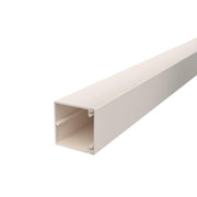 OBO Bettermann - Leitungsführungskanal Wand+Deckenkanal m.Obert. WDK60060CW 60x60mm,PVC − 2 Meter