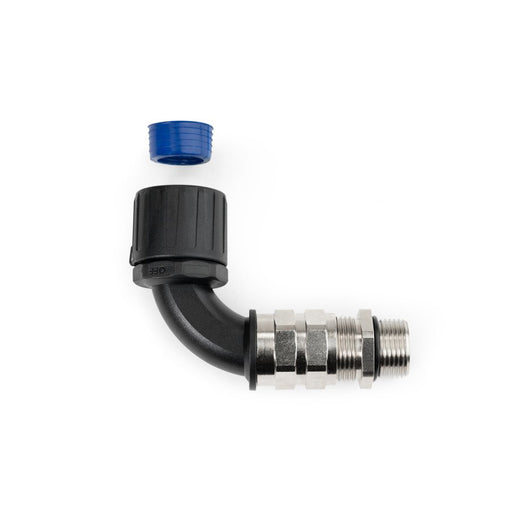 HellermannTyton - Kunststoff-Wellschlauch-Verschraubung KS-Verschraubung HG28-45CG-PG21 IP66 − 10 Stück