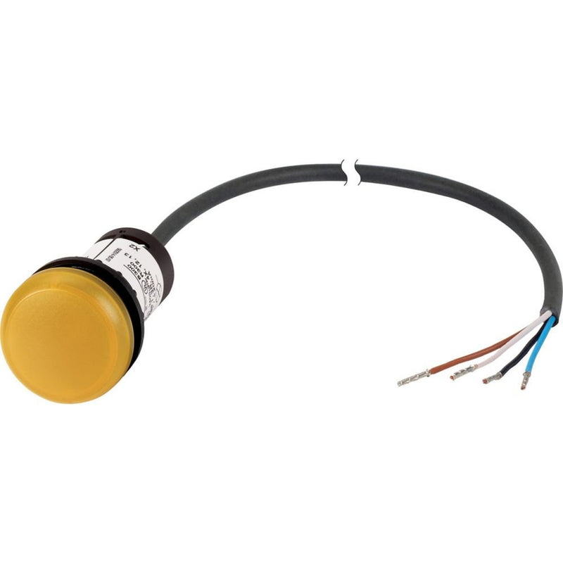 Eaton - Leuchtmelder, Komplettgerät Leuchtmelder 4polig 3.5m C22-L-Y-24-P65 24V offenes Ende