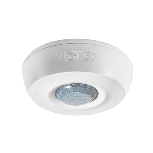 ESYLUX - Bussystem-Bewegungsmelder Decken-Präsenzmelder KNX PD 360/8 KNX BASIC 360Grad RW ca.8m UP
