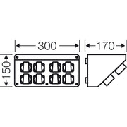 Hensel - Pultsystem Mi Connection Box, 8x Mi CB 18 Schutzk.+CEE16A,5p