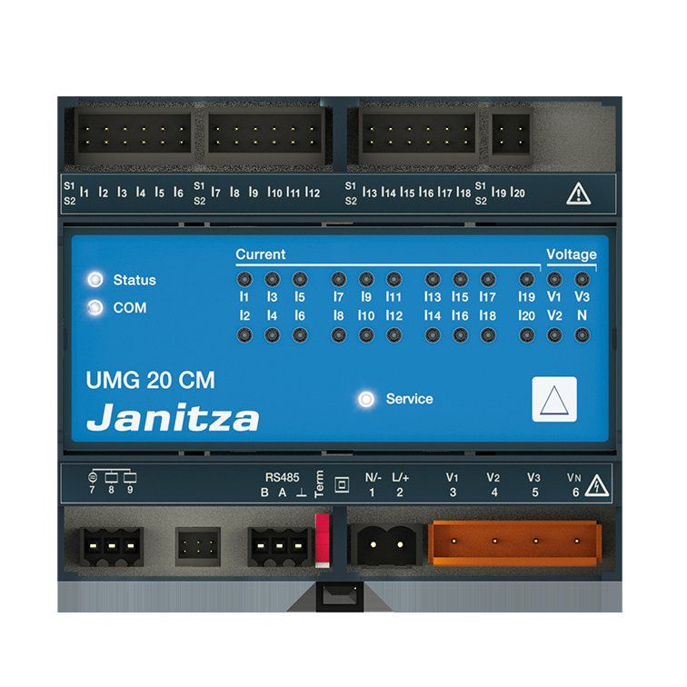 Janitza Electronic - Differenzstrom-Überwachungsgerät Betriebsstr./RCM-Messgerät UMG 20CM UMG 20CM