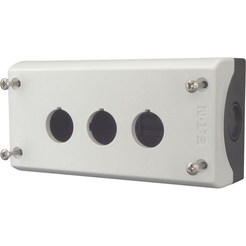 Eaton - Gehäuse für Befehls- und Meldegeräte Aufbaugehäuse M22-I3 f.3 Taster 22mm