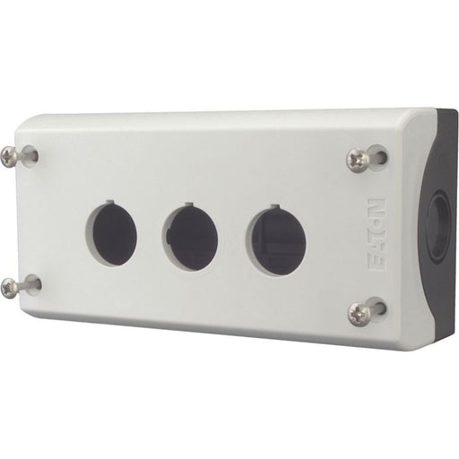 Eaton - Gehäuse für Befehls- und Meldegeräte Aufbaugehäuse M22-I3 f.3 Taster 22mm