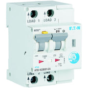 Eaton - Kombination FI-Schalter/Leitungsschutzschalter mit Zusatzeinrichtung Brandschutzschalter AFDD-16/2/B/001-G/A 2p,B,16A,10mA,TypG/A