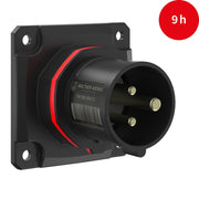 Walther Werke - CEE-Gerätestecker (IEC 60309) CEE NEO Anbaugerätestecker FW610309CC gerade 16A 3P 9h