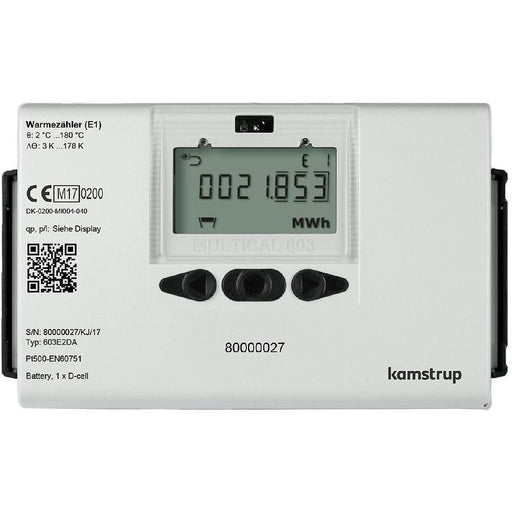 Lingg&Janke - Wärmezähler KNX-Wärmengenzähler KAM-MC603 #84805 Qp1,5DN20/130mm/G1