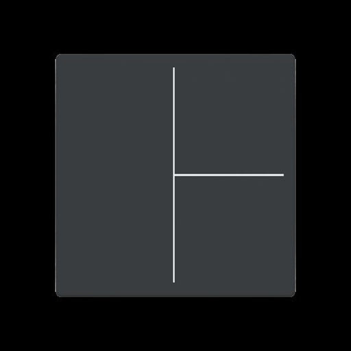 Busch-Jaeger - Bussystem-Tastwippe Abdeckung, 3-fach LFW/A.3.63.11-81 für Keypad