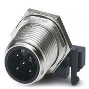 Phoenix Contact - Rundsteckverbinder, feldkonfektionierbar (Industriesteckverbinder) Einbausteckverbinder SACC-DSIV-M #1694224 Sensor-/Aktor-Wandd.  − 10 Stück