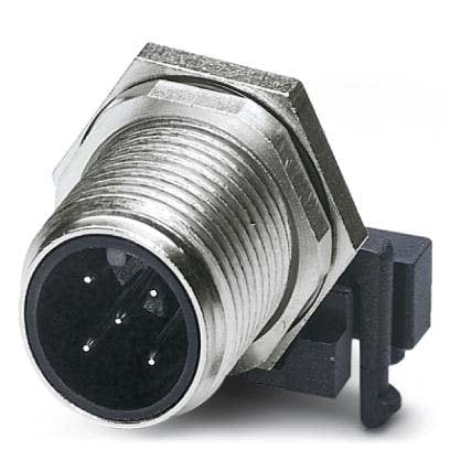 Phoenix Contact - Rundsteckverbinder, feldkonfektionierbar (Industriesteckverbinder) Einbausteckverbinder SACC-DSIV-M #1694224 Sensor-/Aktor-Wandd.  − 10 Stück