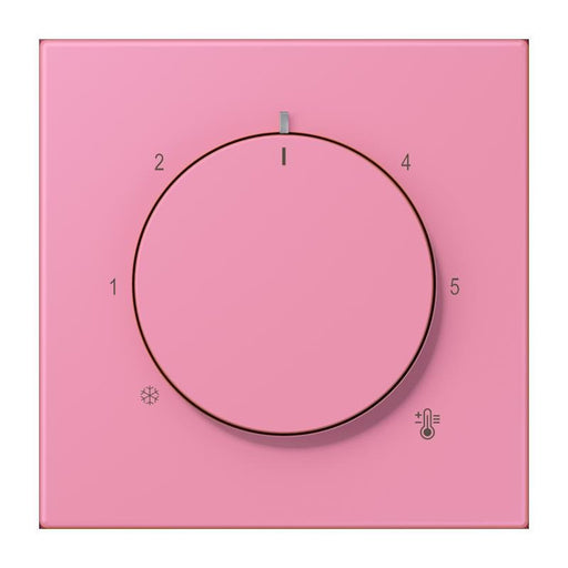 Jung - Abdeckung/Bedienelement für Installationsschalterprogramme Abdeckung für Thermostat LC 1749 BF 246 rose vif (4320C)