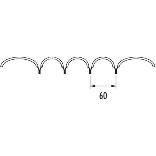 Murrelektronik - Querverbinder/Brücker für Reihenklemme Drahtkettenbrücker 90977