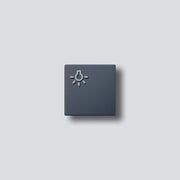 Siedle&Söhne - Zubehör/Ersatzteile für Türkommunikation Lichttaste mit Lichtsymbol TLM61161201BTLM650AG Anthrazitgrau