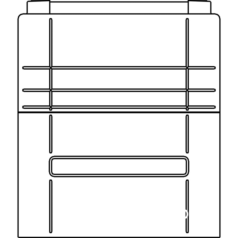 Elsta Mosdorfer - Sockel/Sockelelement (Schaltschrank) Bodenmontagesockel SB X00 10025766 500/320 WP RAL 7035