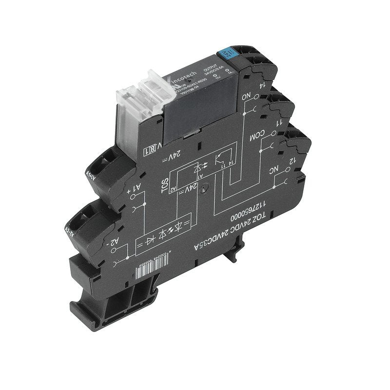 Weidmüller - Optokoppler Halbleiterrelais TOZ 24VDC 24VDC5A 24VDC+/-20% 5A − 10 Stück