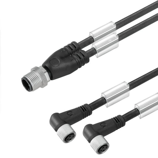 Weidmüller - Konfektioniertes Sensor-Aktor-Kabel Verbindungsleitung SAIL-ZW-M8BW-3-0.3U M12/M8