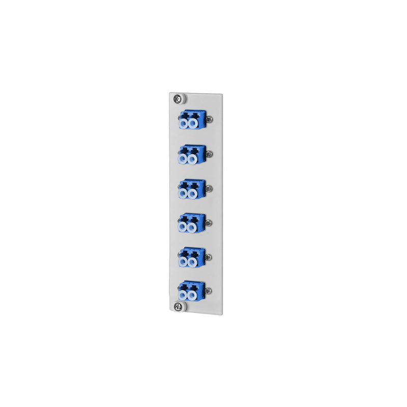 Metz Connect - Patchpanel LWL OpDAT REGpro Frontplatte 15024A7406-E 6xLC-D UPC OS2
