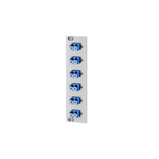 Metz Connect - Patchpanel LWL OpDAT REGpro Frontplatte 15024A7406-E 6xLC-D UPC OS2