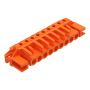 WAGO - Leiterplattensteckverbinder THT-Federleiste abgewink. 232-269/047-000 Maß 5,08mm,orange − 25 Stück