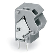 WAGO - Leiterplattenklemme 2LeiterLeiterplattenklemme 254-826 Maß 10/10,16mm,or − 100 Stück