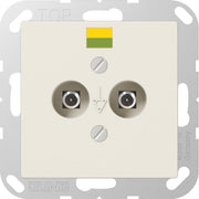 Jung - Potentialausgleichsdose Potential-Ausgl.Steckdose ABA 565-2 2 Steckerstifte
