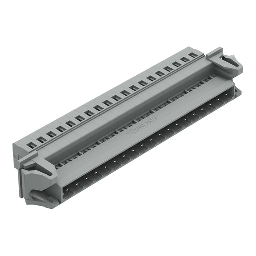 WAGO - Kabelsteckverbinder für Leiterplattensteckverbinder 1-Leiter-Stiftleiste 231-619/114-000 CAGECLAMP,2,5mm²,gr − 10 Stück