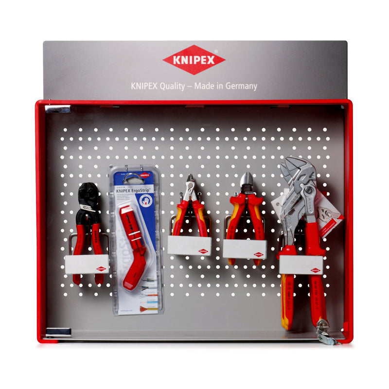 Knipex - Verkaufsständer Vitrine Produktpräsent. 00 19 30 VIT 4 Lochplattenwde 150mm