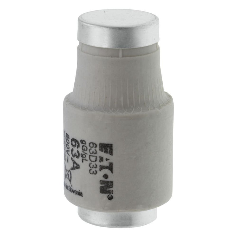 Eaton - D-Sicherungseinsatz Sicherungseinsatz Nieders. SICHERUNG-#63D33 63A AC 500V 100kA − 5 Stück