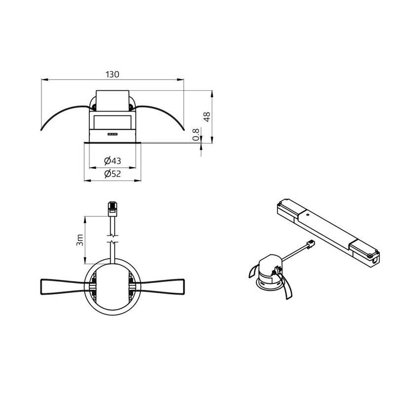 BEG Brück Electronic - Bussystem-Bewegungsmelder Präsenzmelder PD11MDACOFLAT DALI-2 DALI