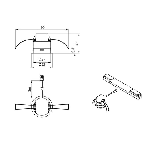 BEG Brück Electronic - Bussystem-Bewegungsmelder Präsenzmelder PD11MDACOFLAT DALI-2 DALI