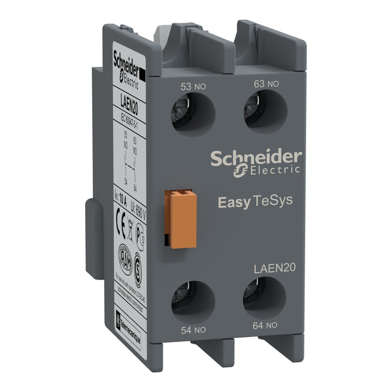 Schneider Electric - Hilfsschalterblock Hilfskontakt Easy TeSys LAEN20 2NO