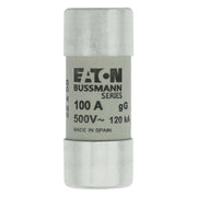Eaton - Zylindrische Sicherung Sicherungseinsatz Nieders. CYLINDRICA#C22G100 100A AC 500V 120kA − 10 Stück
